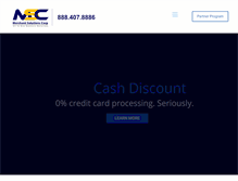 Tablet Screenshot of merchantsolutionscorp.com